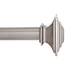 Alternate image 0 for Kenney&trade; Mission 90-Inch to 130-Inch Adjustable Curtain Rod in Pewter