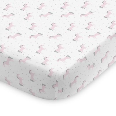 unicorn crib sheet