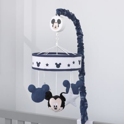 mickey mouse hello world crib bedding