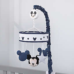 Disney&reg; Mickey Mouse &quot;Hello World&quot; Musical Mobile in Navy