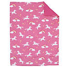 Alternate image 3 for carter&#39;s&reg; Rainbows and Unicorns 4-Piece Toddler Bedding Set in Pink