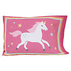 Alternate image 6 for carter&#39;s&reg; Rainbows and Unicorns 4-Piece Toddler Bedding Set in Pink