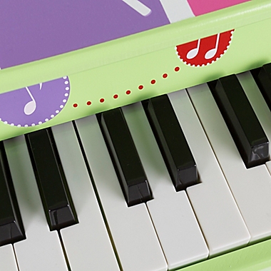 Hey! Play! 25-Key Musical Toy Piano in Green. View a larger version of this product image.
