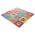 Alternate image 0 for Hey! Play! Interlocking Foam Tile Play Mat with Animals