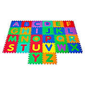 Hey! Play! Interlocking Foam Tile Play Mat with Letters