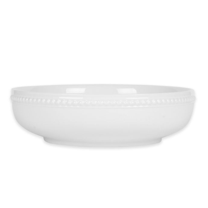 Everyday White® by Fitz and Floyd® Beaded Dinner Bowl Bed Bath and