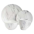 Alternate image 0 for American Atelier Marble 16-Piece Dinnerware Set in White/Grey