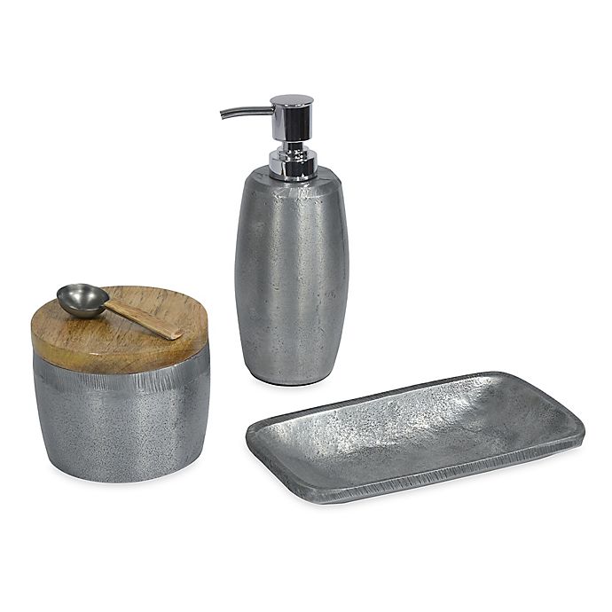 Alternate image 1 for DKNY Pure Aluminum Bath Accessory Collection