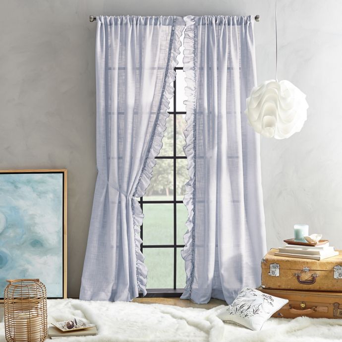 Peri Home Sadie Pole Top Window Curtain Panel Bed Bath