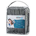 Alternate image 3 for Beautyrest Heated Plush Oversized Solid Throw in Grey