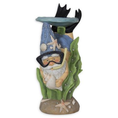 Solar Snorkeling Beach Bum Statue. View a larger version of this product image.