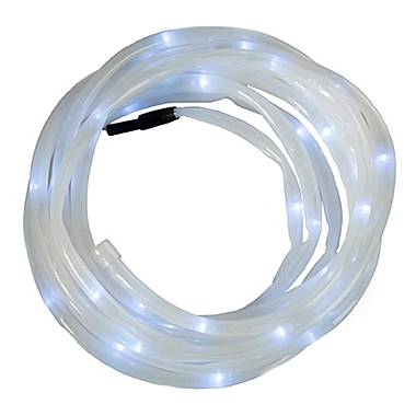 Pure Garden 32-Inch Clear Solar LED Rope Lights. View a larger version of this product image.