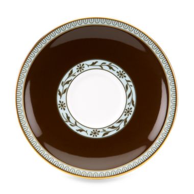Marchesa by Lenox&reg; Palatial Garden Espresso Saucer. View a larger version of this product image.
