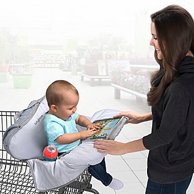 LulyBoo&reg; Shopping Cart and High Chair Cover in Grey. View a larger version of this product image.