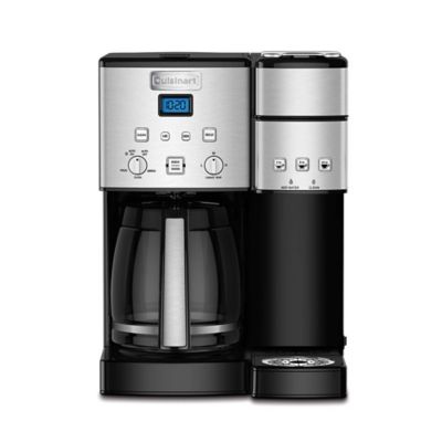 Cuisinart Coffee Center Coffee Maker/single Serve Brewer In Stainless Steel Silver
