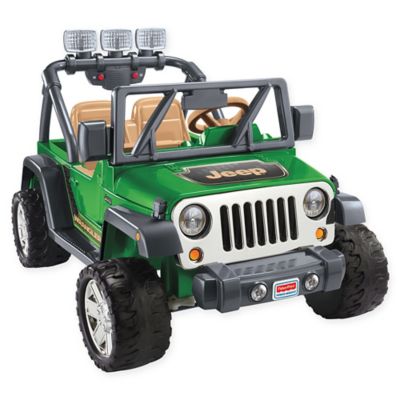 green power wheels jeep