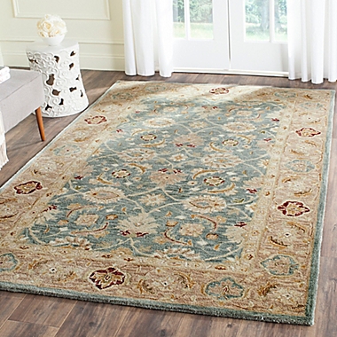 Safavieh Antiquity 6&#39; x 9&#39; Quincy Rug in Teal Blue. View a larger version of this product image.