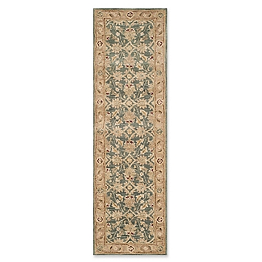 Safavieh Antiquity 2&#39;3 x 8&#39; Quincy Rug in Teal Blue. View a larger version of this product image.