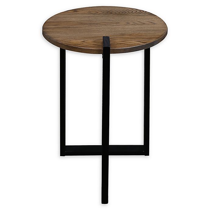 American Trails Sundial Contemporary, Modern Round End Table