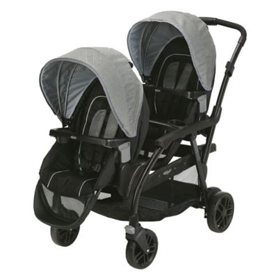 double tandem jogging stroller