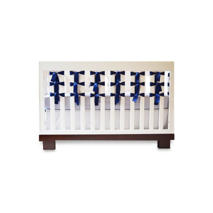 Oliver B Navy 3 Piece Crib Bedding Set And Accessories Buybuy Baby