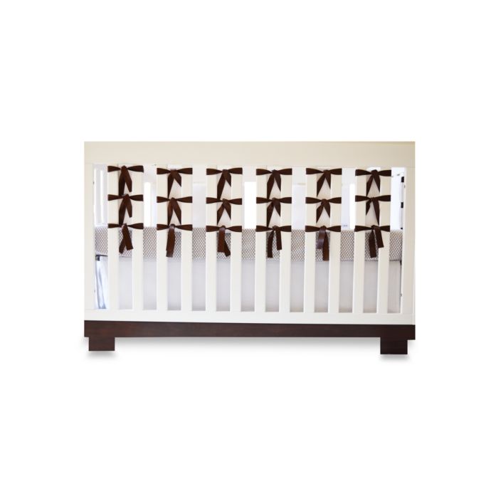 Oliver B Espresso 3 Piece Crib Bedding Set And Accessories