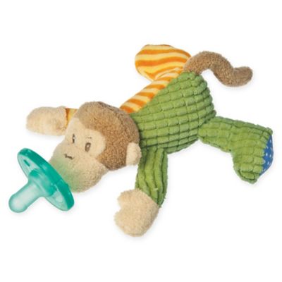 monkey with pacifier