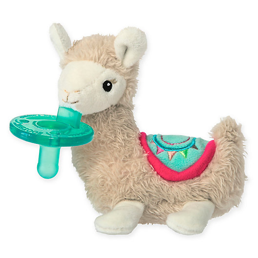 Alternate image 1 for Mary Meyer® WubbaNub™ Lily Llama Pacifier in Tan/White
