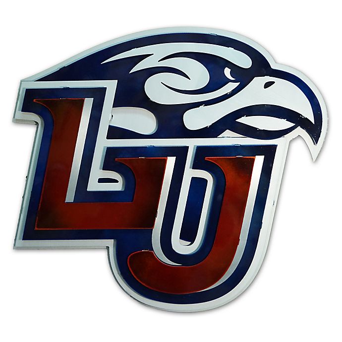Liberty University Primary Logo Hex Head Art Work Bed