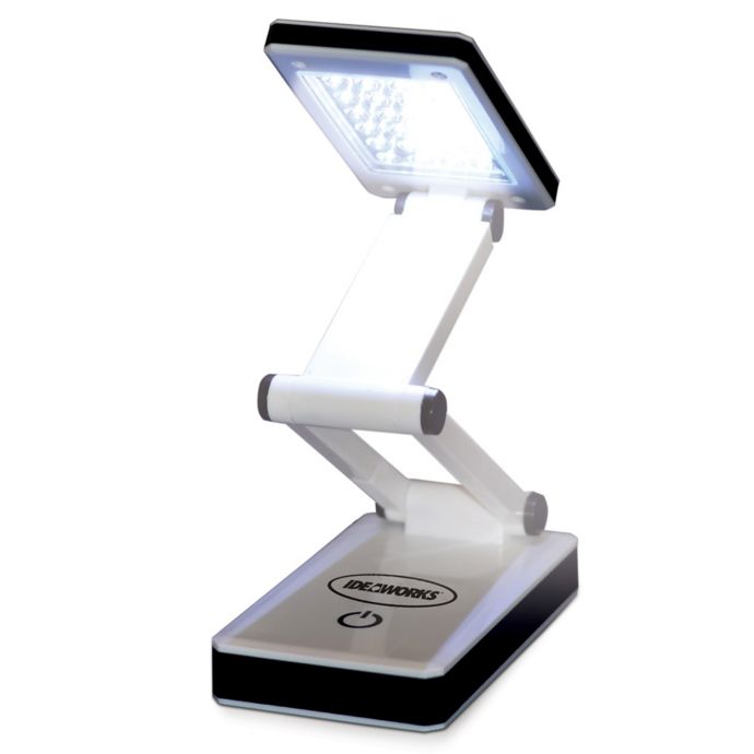 Ideaworks Super Bright Portable Led Lamp In White Bed Bath Beyond