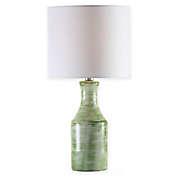 Bungalow Swirl Table Lamp with Fabric Shade