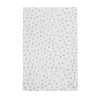 Burt's Bees Baby&reg; 5-Pack Organic Cotton Burp Cloths in Grey. View a larger version of this product image.
