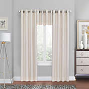 Design Solutions Quinn Grommet 100% Blackout Window Curtain Panel and Valance