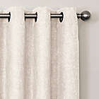 Alternate image 1 for Design Solutions Quinn Grommet 100% Blackout Window Curtain Panel and Valance