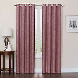 Quinn 84-Inch Grommet Top 100% Blackout Window Curtain Panel in Eggplant (Single)