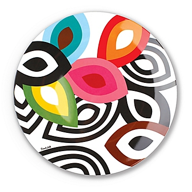 French Bull&reg; Foli Multicolor Dinner Plates (Set of 4). View a larger version of this product image.