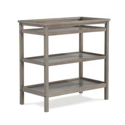 grey changing table