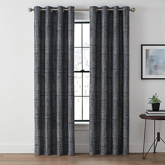 Alternate image 1 for Brookstone® Harris Grommet 100% Blackout Window Curtain Panel (Single)