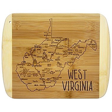 Totally Bamboo&reg; West Virginia Slice of Life Cutting Board. View a larger version of this product image.