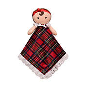 Little Me Little Me Xmas Security Blanket in Red