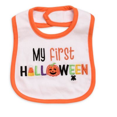 my first halloween bib