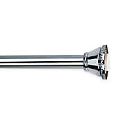 Bath Bliss 42-Inch 72-Inch Tension Shower Rod in Chrome