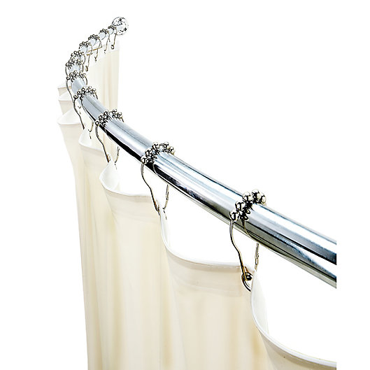 42 Inch 72 Curved Shower Rod, Best Tension Curved Shower Curtain Rod
