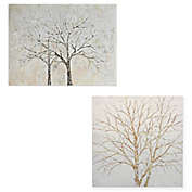 Renwil 70% Hand Painted Tree Wall Art