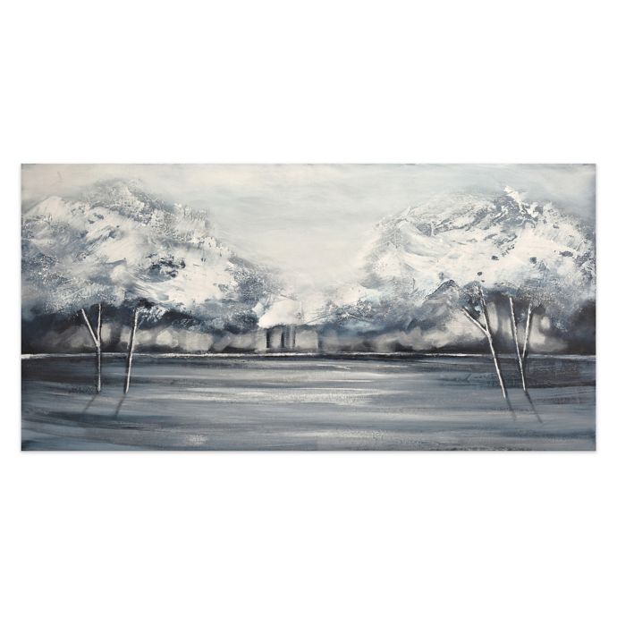 Renwil 70 Hand Painted Landscape Wall Art Bed Bath & Beyond