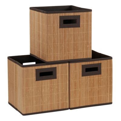 brown storage box