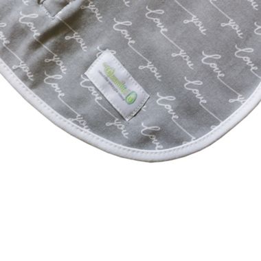 Woombie&reg; Size 3-6M Love You Air&reg; Swaddle in Grey. View a larger version of this product image.