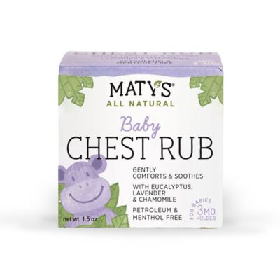 Matys 1.5 oz. All Natural Baby Chest Rub