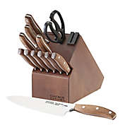 Chicago Cutlery&reg; Signature Steel 13-Piece Knife Block Set in Walnut