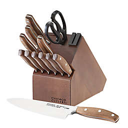 Chicago Cutlery® Signature Steel 13-Piece Knife Block Set in Walnut